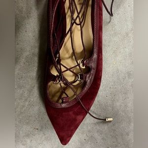 Michael Kors genuine suede leather flats size 8.5
